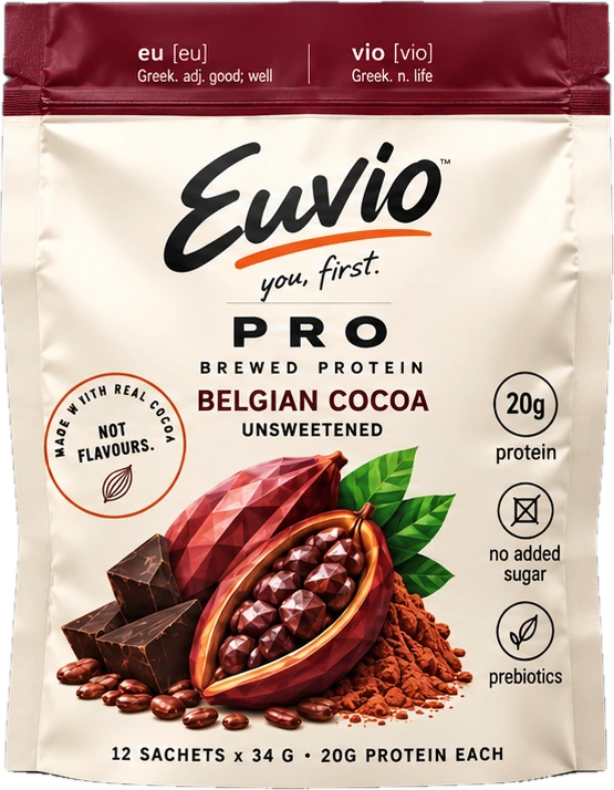 Euvio PRO Belgian Cocoa Unsweetened pouch